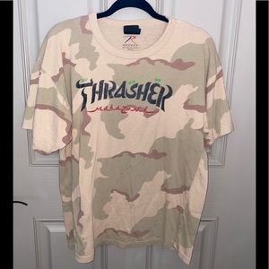 Thrasher Camo Style T-Shirt - XL